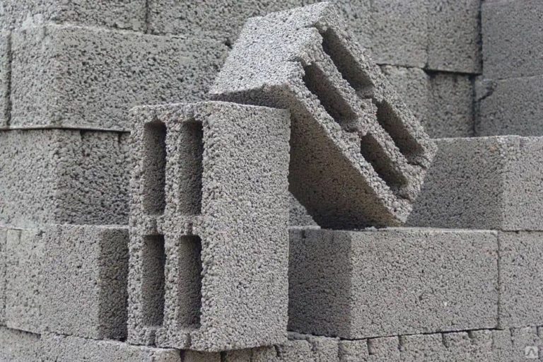 кладка шлакоблока